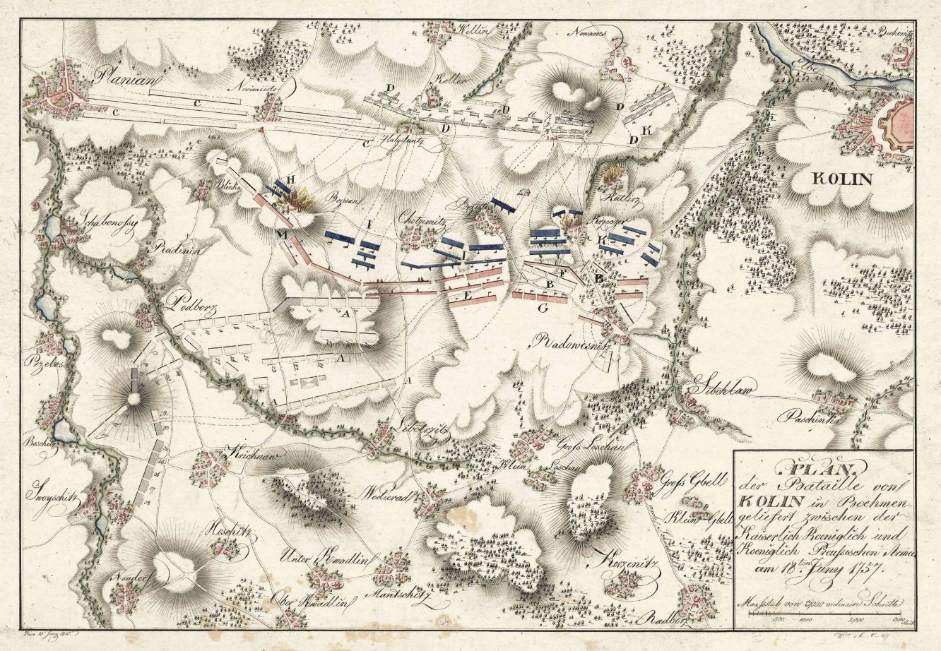 „KOLIN - Ordre de bataille“